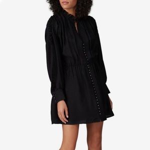 The Kooples Black Silk Dress